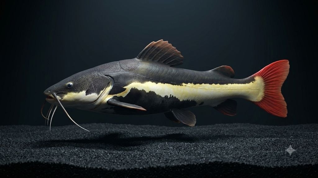 Red tailed cat fish